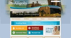 Desktop Screenshot of angolain.org